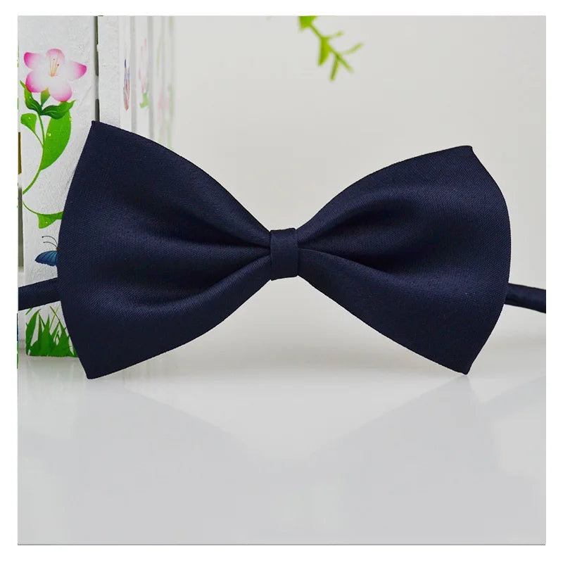 Elegancka muszka dla psa i kota – regulowana obroża, zestaw 2 szt.