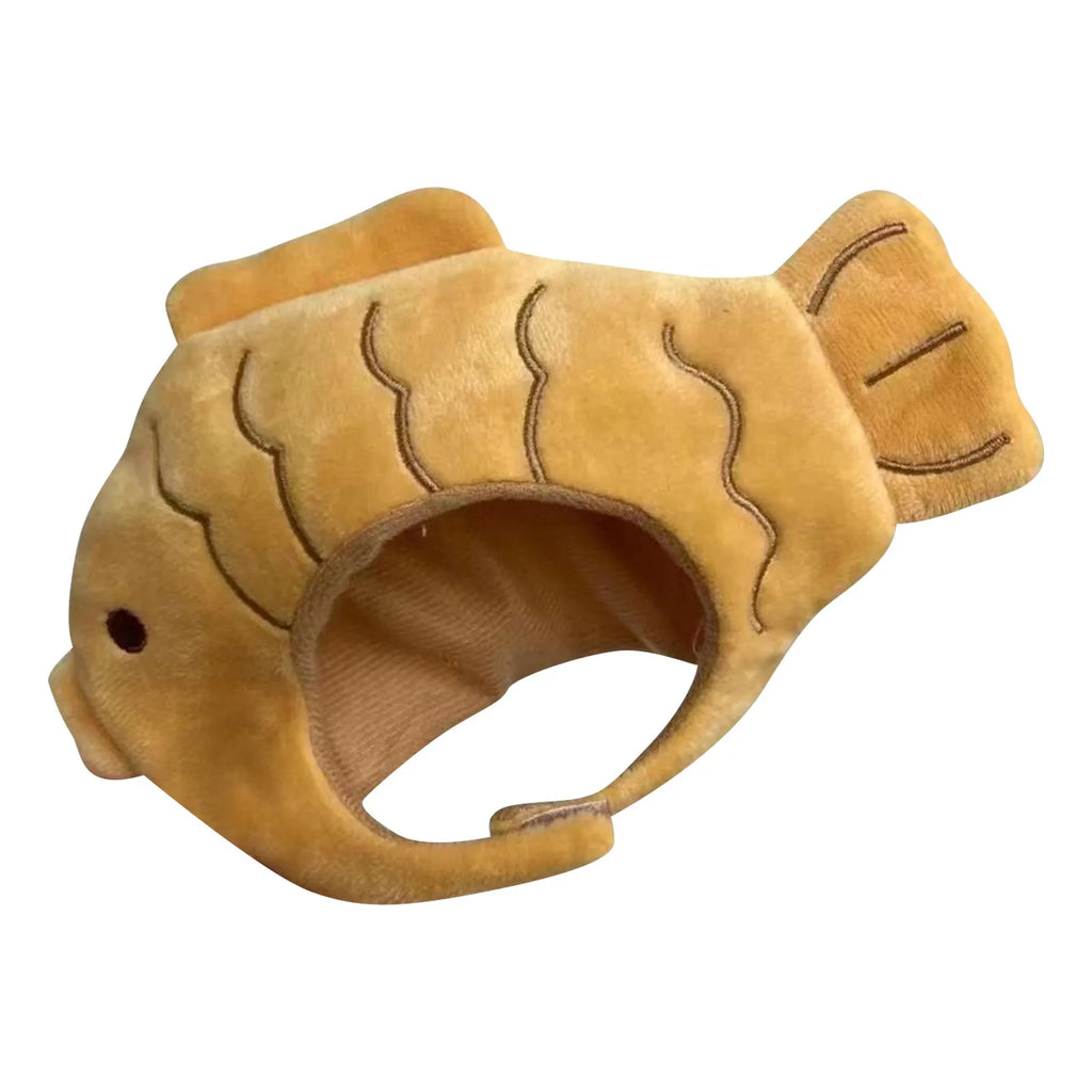 Czapeczka dla kota – pluszowe nakrycie głowy, rekwizyt na śmieszne zdjęcia